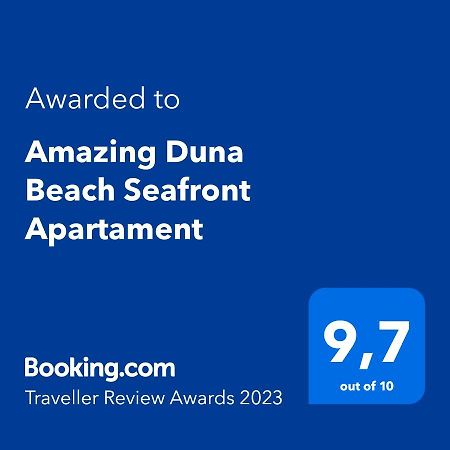 Amazing Duna Beach Seafront Apartament Torrox Exterior foto